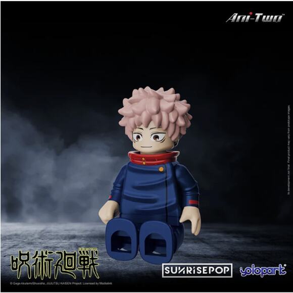 OFFICIAL SUNRISEPOP JUJUTSU KAISEN Bricks Man - Yuji - Picture 4 of 9